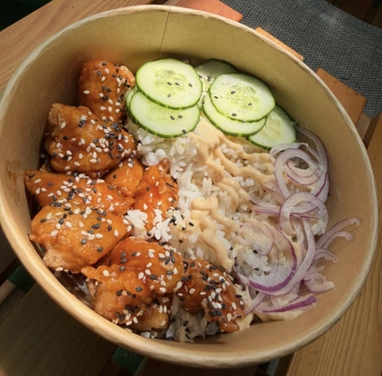 Korean Teriyaki Chicken s rýží