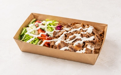 Kebab Box se salátem