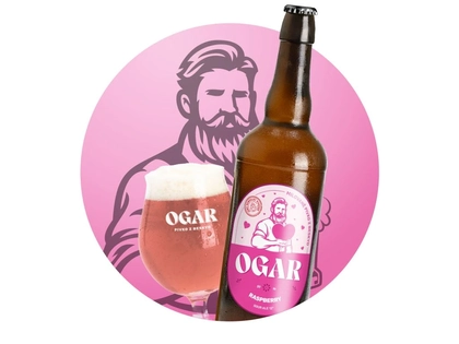 Ogar Raspberry ALE 12 0,75l SKLO