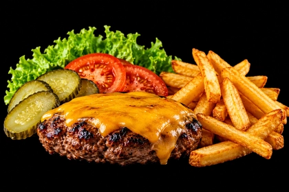 Burger "Naháč" (bez housky)