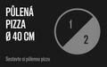 Půlená pizza