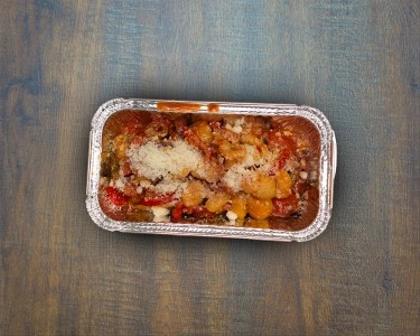 Gnocchi con peperoni grigliati e salami 330g
