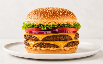 Samurai pálivý burger