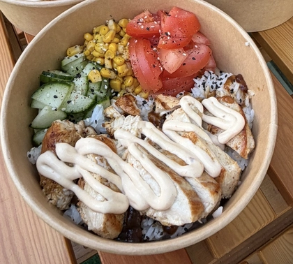 Grilovaný Kuřecí bowl s rýží