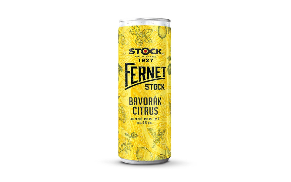 Stock Fernet bavorák citrus