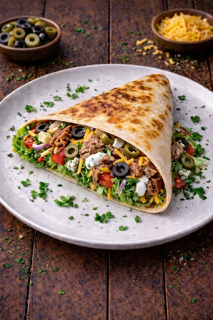 Tuňáková tortilla