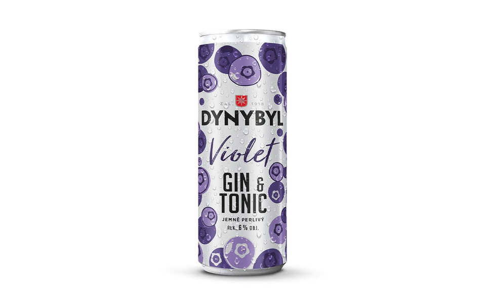 Dynybyl Violet gin & tonic