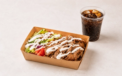 Kebab box + cola