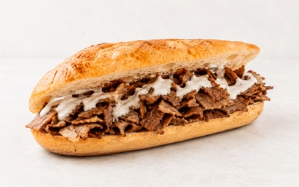 Döner jen maso + hranolky