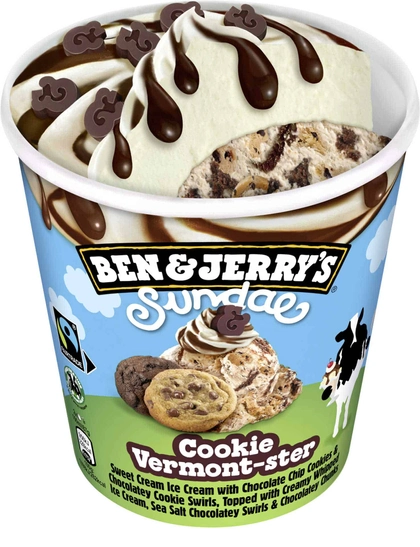 Cookie Vermont-ster Sundaes 427ml