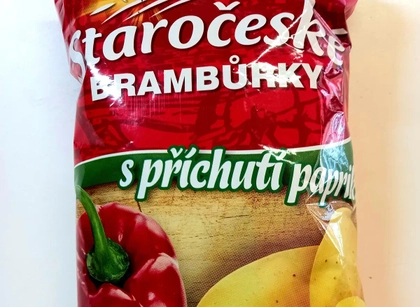 Staročeské brambůrky paprikové