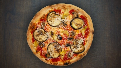 25. Melanzane e funghi 40cm