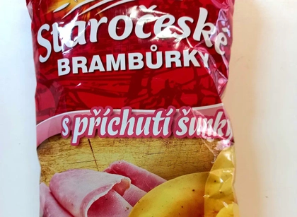 Staročeské brambůrky šunkové