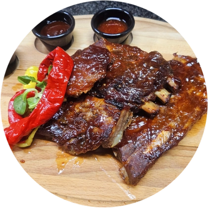 Pečená žebírka 450g